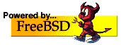 Powered by FreeBSD